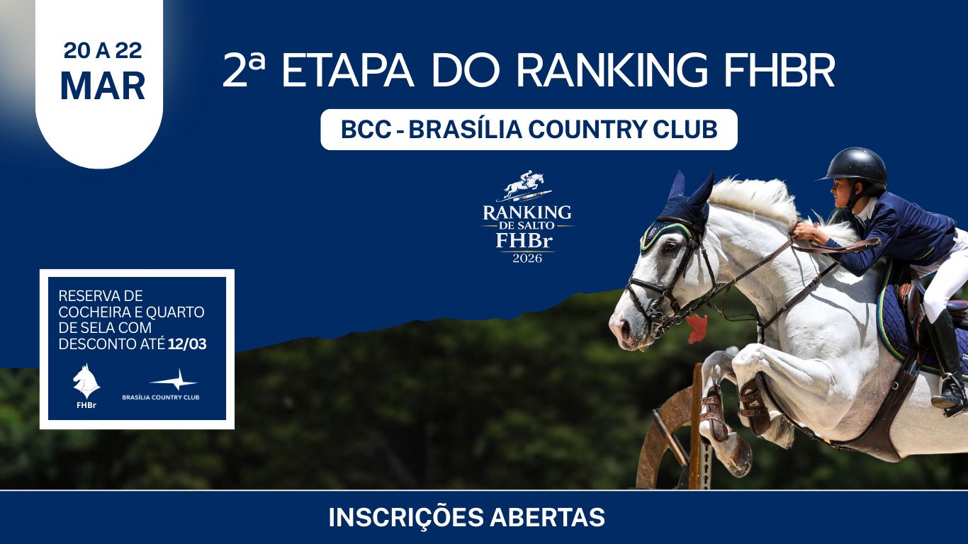 2ª ETAPA DO RANKING FHBR - BCC